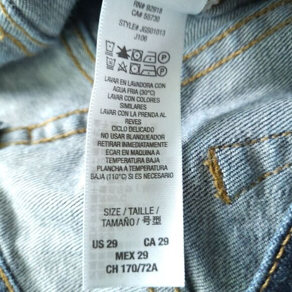 Juicy Couture Med-Dark Wash Skinny Jeans Women’s Size 29 Stretch - Picture 6 of 8